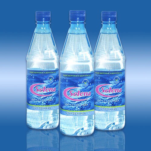 Газированная вода “Selena” 0,5л (18 шт./упак.)